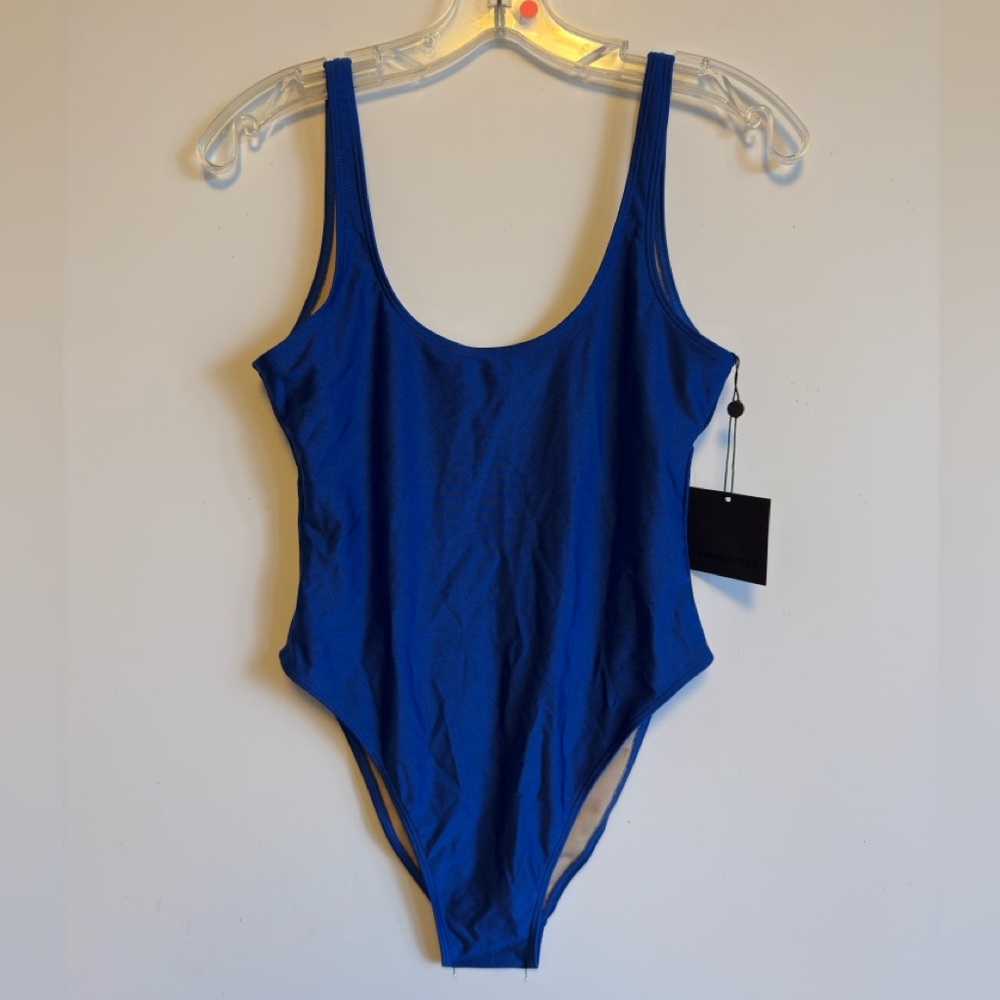 New w/ Tags Dixperfect Bathing Suit In Royal Blue - Sz Medium